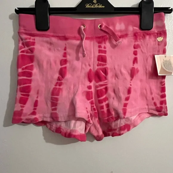 Pink Tie-Dye Shorts - Picture 1 of 5